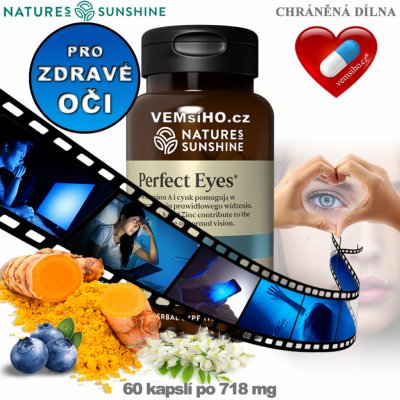 Nature’s Sunshine Perfect Eyes 60 kapslí po 718 mg – Hledejceny.cz