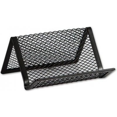 Kovový stojánek na vizitky CONCORDE, černý – Sleviste.cz