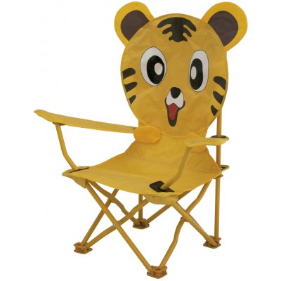 EuroTrail Ardeche ETCF0041 Animal dětská kempingová židle žlutá – Zboží Dáma
