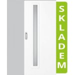 ERKADO Posuvné dveře do pouzdra Eko 1 Sněhobíla Greko 80 x 197 cm – Hledejceny.cz