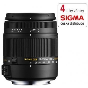 SIGMA 18-250mm f/3.5-6.3 DC OS HSM Pentax