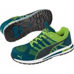 PUMA Elevate Knit Green Low S1P bezpečnostní obuv zelená, žlutá – Sleviste.cz