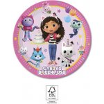 Procos Talíře papírové EKO Gábinin kouzelný domek 20cm – Zboží Dáma