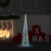Vánoční osvětlení Nabytek XL Akrylový dekorativní světelný LED kužel vícebarevný 90 cm