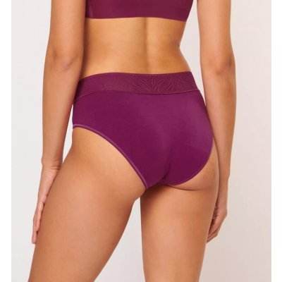 Sloggi fialové menstruační kalhotky Period Hipster Panty Light + taštička – Zboží Dáma