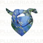 Plumeria Hedvábný šátek Waterlilies Claude Monet – Sleviste.cz