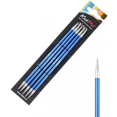 Ponožkové kovové jehlice Knitpro Zing 15 cm 4 mm – Zboží Dáma