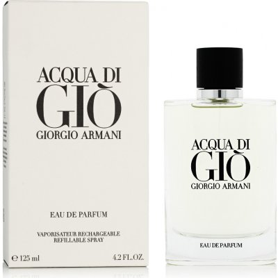 Armani Giorgio Acqua di Gio parfémovaná voda pánská 125 ml plnitelný – Zboží Mobilmania
