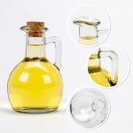 Skleněná láhev na olej 150 ml se zátkou – Hledejceny.cz