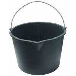 DEN BRAVEN Vědro stavební s držadlem a výlevkou 20l - černé PHTS0104 – Hledejceny.cz