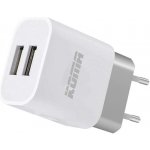 KOMA Consulting s.r.o. KOMA Nabíječka do sítě univerzální, 2x USB, 2.1A, 10W, bílá | Zboží Auto