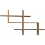 Asir Nástěnná knihovna HALIC dub – Zboží Dáma