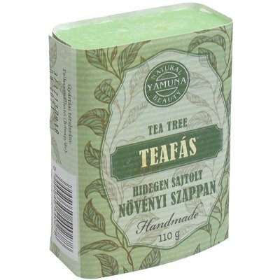 Yamuna Tea Tree mýdlo lisované za studena 110 g – Zbozi.Blesk.cz