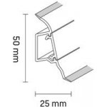 Döllken Soklová lišta BÍLÁ SLK 50 W 117 2,5 m – Zbozi.Blesk.cz