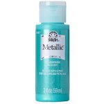 FolkArt metallic acrylic paint 59 ml metallic aquamarine – Hledejceny.cz