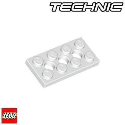 LEGO® TECHNIC PODLOŽKA 2x4 Bílá – Zbozi.Blesk.cz