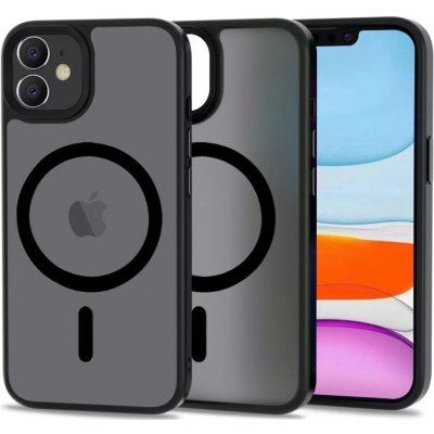 Pouzdro TECH-PROTECT MAGMAT MAGSAFE IPHONE 11 MATTE černé – Zboží Mobilmania