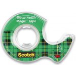 3M Scotch Magic Invisible s odvíječem 19 mm x 7,5 m – Zbozi.Blesk.cz