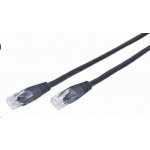 Gembird PP12-2M/BK Patch RJ45, cat. 5e, UTP, 2m, černý – Zboží Živě