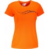 Dámské sportovní tričko ALTISPORT Dámské funkční triko ALW001140 NEON ORANGE