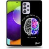 Pouzdro a kryt na mobilní telefon Samsung Picasee silikonové Samsung Galaxy A52 5G Brain White čiré