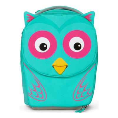 Affenzahn batoh na kolečkách Owl Olivia tyrkysová