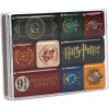 Magnetka pro děti Set 9 kovových magnetů Harry Potter: Houses 9 x 7 x 1 cm