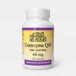 Natural Factors Koenzym Q10 60 mg 120 tablet – Hledejceny.cz