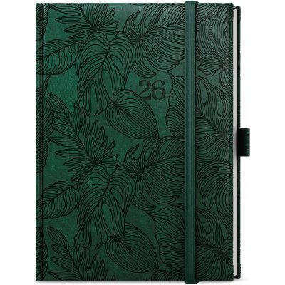 Adam Vivella extra B6 Denní 2026 tmavě zelená Tropik – Zboží Mobilmania