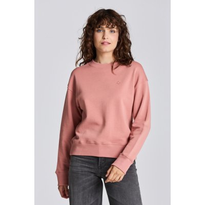 Gant mikina D2. ICON G ESSENTIAL C-NECK SWEAT růžová – Zbozi.Blesk.cz