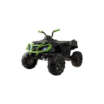 Dimix elektrická silná čtyřkolka Quad R/C Eva kola led zelená