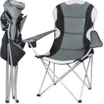 Trizand 23674 Rybářská židle černošedá – Hledejceny.cz