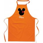 Povidlo.cz Zástěra Mouse Máma Oranžová – Hledejceny.cz