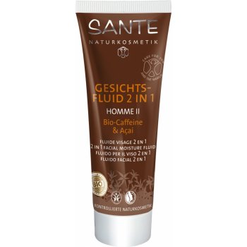 Sante Homme II Fluid na obličej Bio Kofein & Acai 50 ml