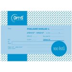 Optys 1094 Pokladní doklad A6 nepropisovací 100 listů – Zboží Živě
