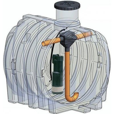 Ivar Elcu plastová nádrž na vodu 3000 l komplet 5 000 l – Sleviste.cz