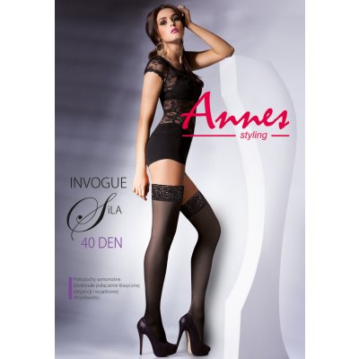 Samodržíci punčochy Sila 40 DEN tělová – Zboží Dáma