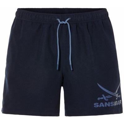 Sansibar pánské plavkové kraťasy tmavě modré – Zboží Dáma