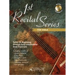 1st RECITAL SERIES + CD viola sólový sešit