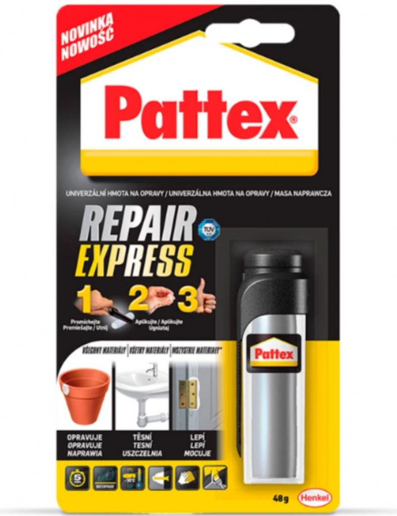 PATTEX Repair Express 48g od 129 Kč - Heureka.cz