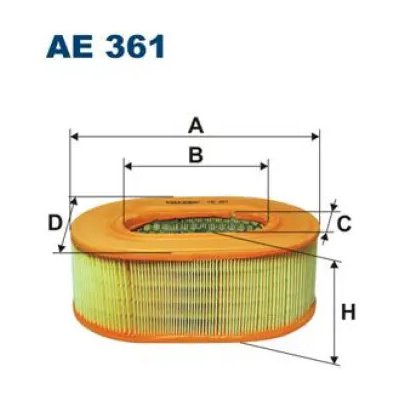 FILTRON Vzduchový filtr AE 361 – Hledejceny.cz