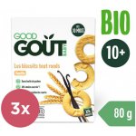 Good Gout BIO Vanilková kolečka 3 x 80 g – Zboží Mobilmania