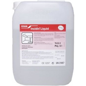 Ecolab Incidin Liquid bez parfémové složky 5 l
