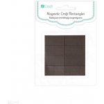 Samolepicí magnetické obdélníky / 12 ks – Sleviste.cz