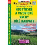 Hostýnské a Vizovické vrchy Bílé Karpaty mapa 1:100 000 č. 222 – Hledejceny.cz