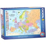 EuroGraphics Mapa Evropy 1000 dílků – Zboží Dáma