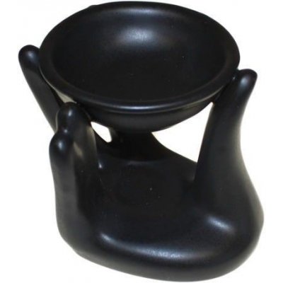 AWM, Ltd, S3 8AL Aroma Lampa - Buddhova dlaň - Černá – Zboží Dáma