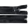 Zip Voděodolný zip šíře 7 mm délka 80 cm spirálový 322 černá