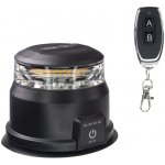 Stualarm AKU LED maják, oranžový, dálkové ovládání, magnet, ECE (wlbat54Bre) – Sleviste.cz