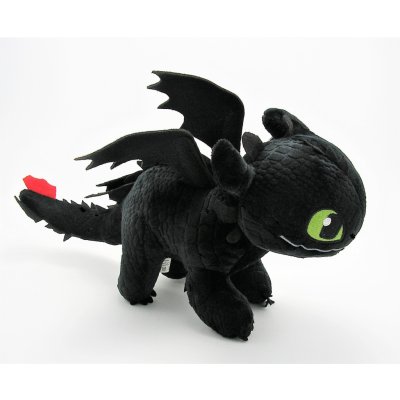 Velký sedící drak BEZZUBKA 40 cm – Zboží Dáma